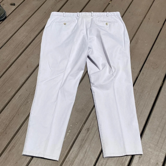 Peter Millar Men's Pilot Flat Front Trousers in Mountain Grey size 40 - Picture 5 of 14